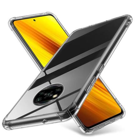 Xiaomi Poco X3 Nfc Stötdämpande Silikon Skal Shockr Transparent