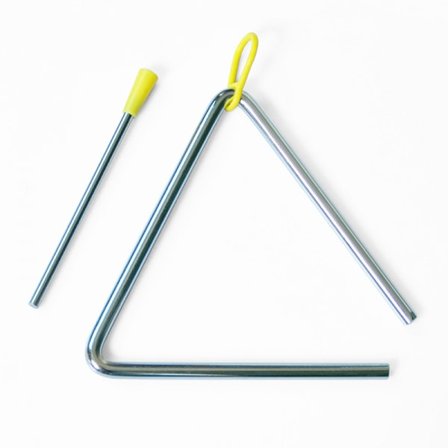 Musiikkikolmio, Instrumentti Musiikki Perkussion Teräskolmio Striker Kolmio Beater