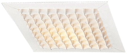 Westal Quattro II Takfotsarmatur 340 x 340 mm Hvit, Belysning