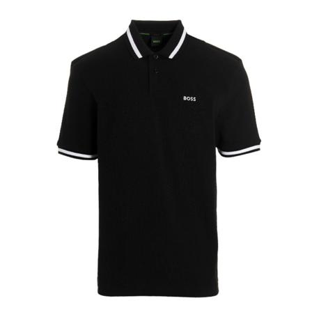 Hugo Boss Polo Shirts svart, Herr, Herr, Storlek: L