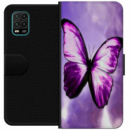 Xiaomi Mi 10 Lite 5g Plånboksfodral Fjäril