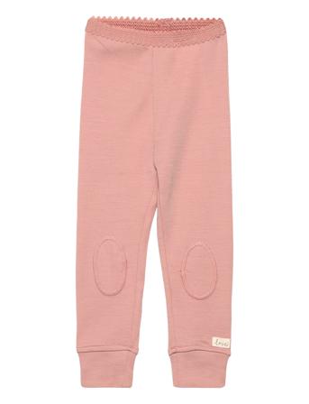 Nmfwyla Wool/Vis Legging Xxii Collegehousut Olohousut Vaaleanpunainen Name It