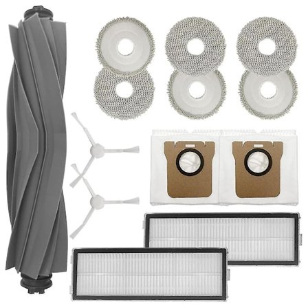 Dreame L10 Ultra / L10s Ultra -robotti-imurin pääsivusirkkeli, HEPA-suodatin, moppipalat, pölypussit, varaosat