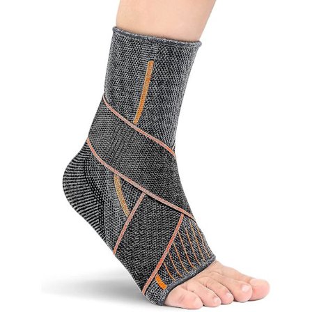 Nilkkatuki Akillesjännetulehduksen tuki, nilkkajalkakäärehiha kaksoishihnalla, plantaarifaskiitti kompressiosukat urheilusuojaukseen vammojen 