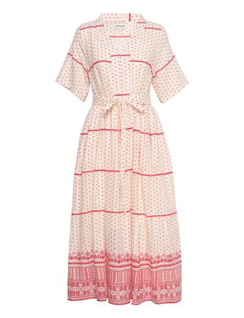 Sumia Dress Knälång Klänning Multi/mönstrad Lollys Laundry