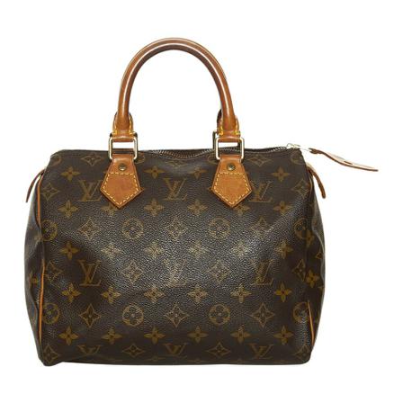 Louis Vuitton Vintage Pre-owned Speedy 25 Monogram Håndtaske Brun, Dame Vintage Tasker, Størrelse: ONE Size
