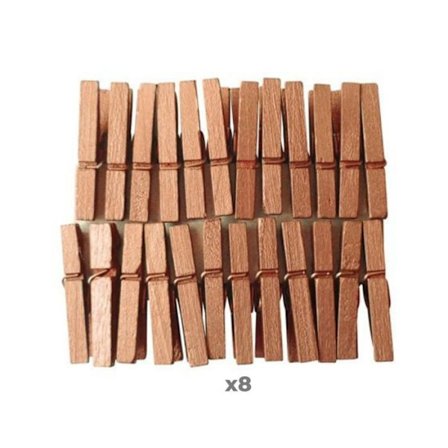 Mini pyykkipojat - GRAINE CREATIVE - Kupari - 3 cm - Monivärinen - Sekä pojille että tytöille