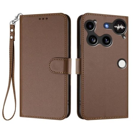 Nothing Phone (3) 5G Wallet Cover Stand PU Leather - Brown