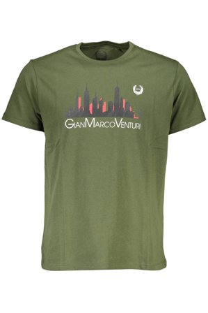 Gian Marco Venturi T-shirt Maniche Corte Uomo Verde