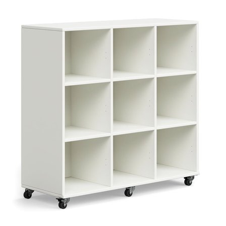 Kommode CASPER, 9 rom, hvit