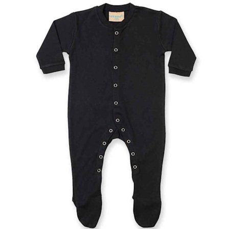 Larkwood Baby Plain Sleepsuit 0-6 månader Svart