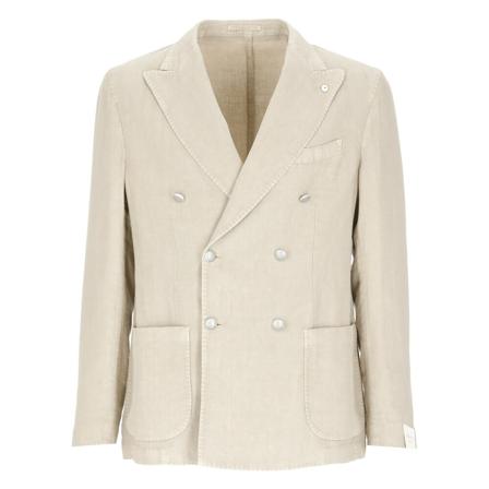 Lubiam Jacka beige, Herr, Herr, Storlek: M