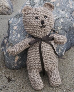 Strikkeoppskrift Bamse - Svarta Fåret