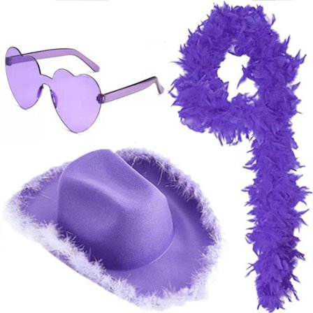 Cowboyhatt Fluffy Feather Boa 5 5