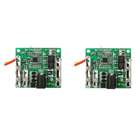 2 stk. 5s 18/21v 20a Li-ion Bms Pcm Lithium Batteri Opladningsbeskyttelseskort Pcb Til 18650 Lithium
