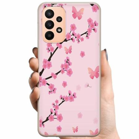 Samsung Galaxy A23 5g Tpu Mobilskal Blommor
