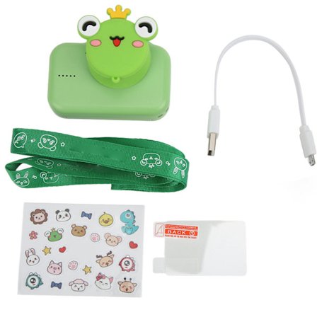 Børne Kamera 2 Tommer IPS Skærm 720P 20MP Dobbelt Kamera Høj Definition Digital Kamera Videooptager Legetøj