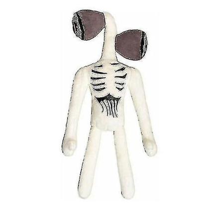 40 Cm Sirenhuvud Plyschleksak Vit Sirenhuvudstoppad Docka