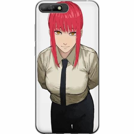 Huawei Y6 (2018) Skal / Mobilskal - Makima Chainsaw Man