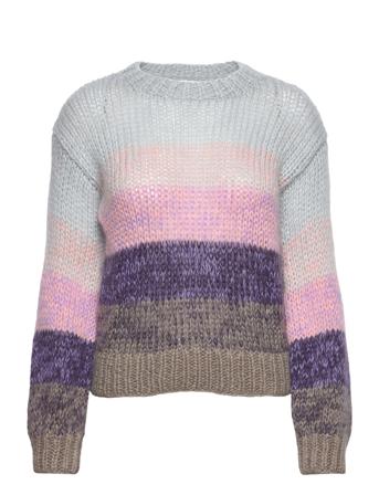 Kajo Hand Knitted Sweater Pulllover Multi/mönstrad Hálo