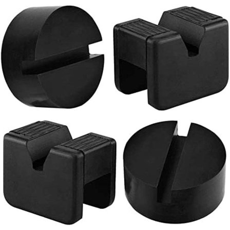 4-pakks Gummi Jack Adapter for Jack Stativ, Universal Gummi Brakett