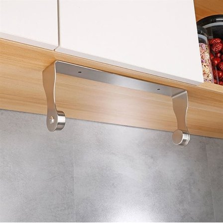 Pappershållare i rostfritt stål för 28 cm hushållspappersrullar