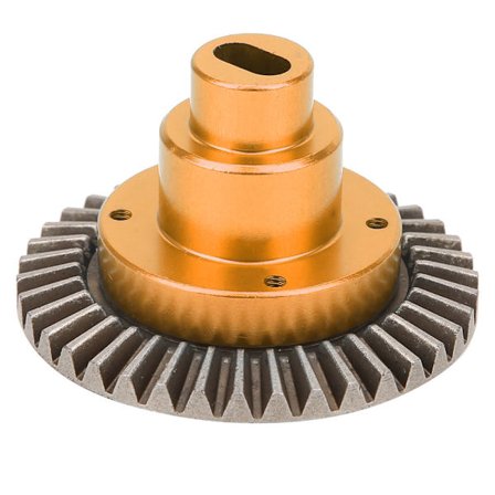Connect Box 38T Huvuddrev RC Delar Tillbehör Passar för HSP 94180 1/10 RC Bilmodell Guld
