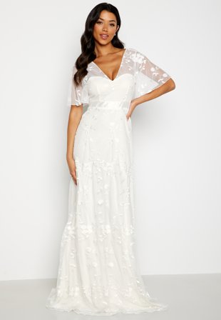 Bubbleroom Occasion Chrislyn Wedding Gown White Klær