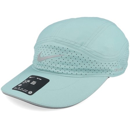 Nike - Grün 5panel Cap - Dri-fit Adv Fly Ab Cannon/Anthracite/Reflective Silver 5-Panel @ Hatstore