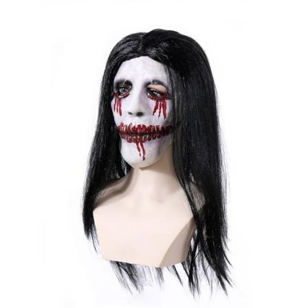 Halloween-naamio Demoni huutava haamunaamari Hauska kuolemanaamio Kauhukallonaamio Käsikirjoitus Tappavat koristetarvikkeet