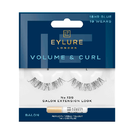 Eylure Volume & Curl no.136 Lösögonfransar färgning Unisex 1 PCS