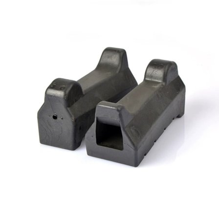 Moottoripyörän kumiset etujalkatapit Yamaha YBR 125 -moottoripyörään, etupolkimet, moottoripyörän kumipolkimet, pari