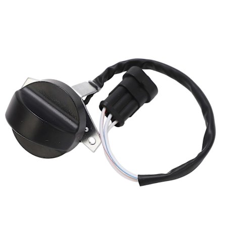 Gashåndtag Motor Drejeknap Kontakt Drejeknap Brændstofvælger Universal Erstatning til Sunward Gravemaskine