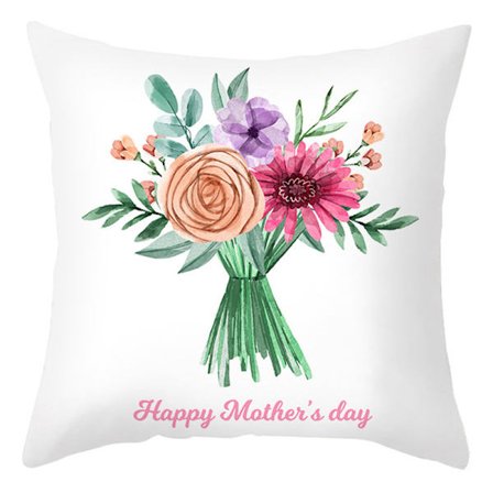 Kuddfodral + innerkudde 45x45cm, present till mors dag