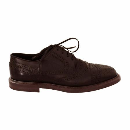 Dolce & Gabbana, Laced Shoes Bruin, Heren, Maat:44 EU