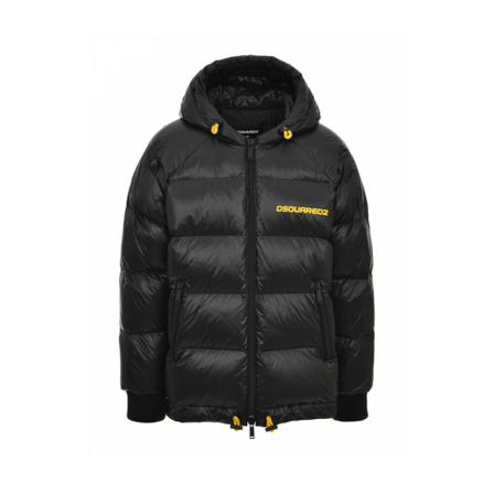 Dsquared2 Jas , Zwart , Heren , Maat: L
