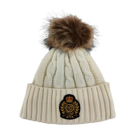 Ralph Lauren, Beanies Beige, Dames, Maat:ONE Size