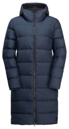 Jack Wolfskin Frozen Palace Coat W's Night Blue - Dunjackor