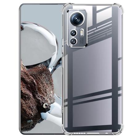 Xiaomi Mi 12T - Beskyttende silikondeksel Genomskinlig