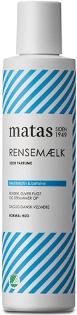 3 for 2 - Matas Striber Rensemælk til Normal Hud Uden Parfume 250 ml, Skincare, Renseprodukter, Rens & Vask