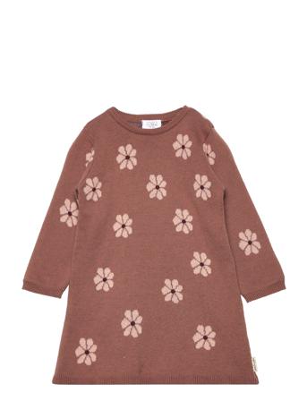 Klea - Kjole Dresses & Skirts Dresses Casual Dresses Long-sleeved Casual Dresses Rosa Hust & Claire