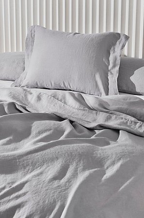 Jotex - Poszewka Na Poduszkę Jasnoszary - NATTKVIST - Kup Poszewki na poduszki firmy Jotex