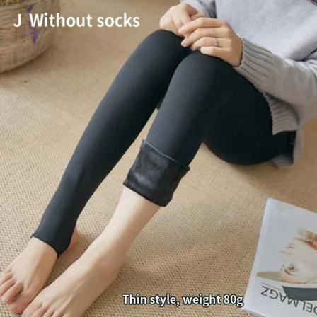 Vintervarma Leggings Dam Tjock Fleece Leggings Hög Midja