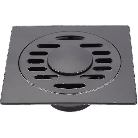 Neliömäinen kylpyhuoneen lattiakaivo, paksuuntunut ruostumattomasta teräksestä valmistettu suihkun hajupoistava jätekaivo hajunpoistava jätekaivo 