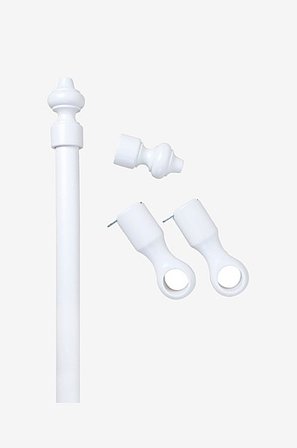 Jotex - 28mm Vit 160cm vit Mormorstång - Köp Gardinstänger hos Jotex