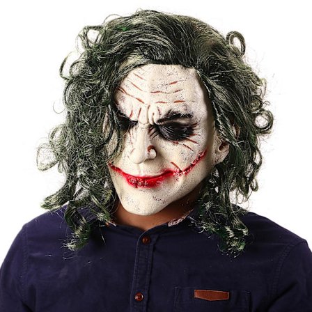Halloween Skrekkmaske Skremmende kostymefest Cosplay Clown Joker Mask Jason