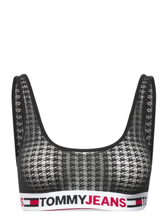 Lace Bralette Lingerie Bras & Tops Soft Bras Tank Top Bras Sort Tommy Hilfiger