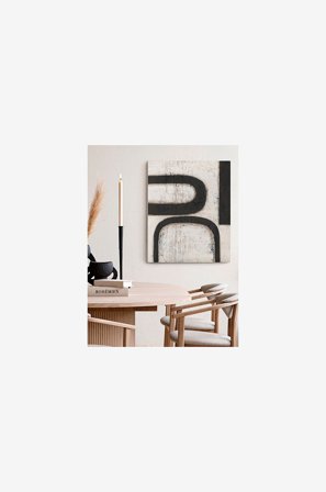 Zelected by Houze - Canva Modern Magnetism - Grå - Tavlor - Från Homeroom