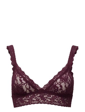 Hanky Panky Signature Lace, Crossover Bralette Lingerie Bras & Tops Soft Bras Triangle Bras Lilla Hanky Panky