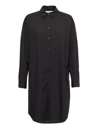 Luana Shirt Dress 11468 Dresses Shirt Dresses Svart Samsøe Samsøe